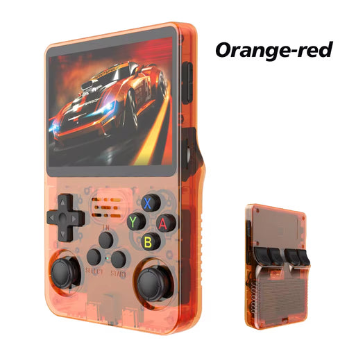 128GB R36S Retro Handheld Video Game Console with Linux System, 3.5-Inch IPS Screen, Portable Pocket Video Player with 64GB Preloaded Games