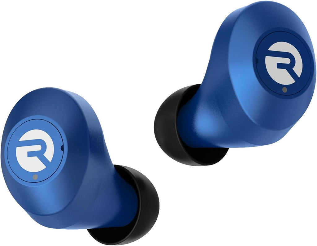 Everyday Bluetooth Wireless Earbuds with Microphone - Active Noise Cancelling, Sweat & Water-Resistant Earphones, Ear Buds Wireless Bluetooth up to 32 Hours Playtime (Blue)